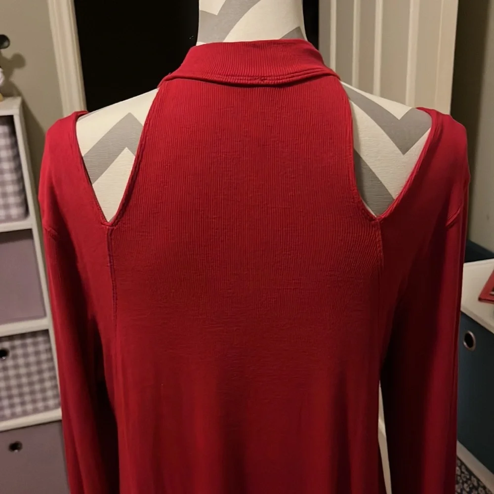 Free People Red Sweater